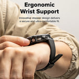 Curea pentru Samsung Galaxy Watch8 Classic, Ringke Rugged Gear, negru/transparenta