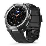Curea pentru Samsung Galaxy Watch8 Classic, Ringke Rugged Gear, negru/transparenta