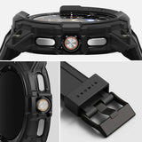 Curea pentru Samsung Galaxy Watch8 Classic, Ringke Rugged Gear, negru