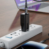 Adaptor pentru Calatorie Acefast (Z7), GaN, Type-C, EU, UK, Au, US, PD30W, Multifunctional Fast Charger, Mini Design, Negru