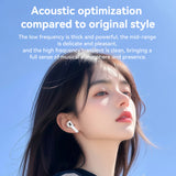 Casti wireless Yesido (TWS31S), TWS, Microfon, Bluetooth 5.4, Semi-Design in-ear, 300mAh, Small Package, alb