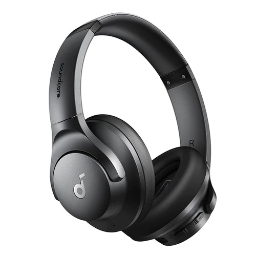 Casti wireless Anker Life Q20i (A3004G11), Bluetooth, Hybrid Active Anulare zgomot, Dual-Connections, negru