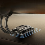 Suport auto Baseus PrimeTrip C03s (C0013701), MagSafe, pentru Bord, Flexibil, 20N Magnetic Hold, negru
