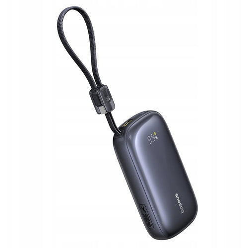 Baterie Externa Baseus Enerfill FC21 Qpow 3 Ultra (E0027M00), cu Detasabil Cable, 20000mAh, 22.5W, USB, USB-C, Negru