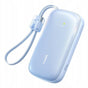 Baterie Externa Baseus Enerfill FC21 Qpow 3 Ultra (E0027L03), cu Detasabil Cable, 10000mAh, 22.5W, USB, USB-C, Albastru