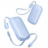 Baterie Externa Baseus Enerfill FC21 Qpow 3 Ultra (E0027L03), cu Detasabil Cable, 10000mAh, 22.5W, USB, USB-C, Albastru
