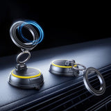 Suport auto Baseus PrimeTrip VC2 Flex (C0013803), Magnetic, pentru Bord/Parbriz, Pliabil, Reglabil, Vacuum Lock, negru