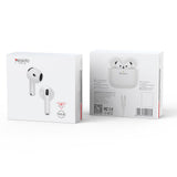 Casti wireless Yesido (TWS31S), TWS, Microfon, Bluetooth 5.4, Semi-Design in-ear, 300mAh, Small Package, alb