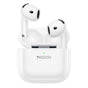 Casti wireless Yesido (TWS31), cu 13mm Difuzor, Bluetooth 5.4, Semi-Design in-ear, 300mAh, Type-C, alb