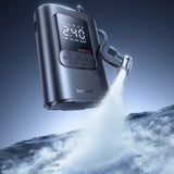 Baseus Car Compressor Gotrip VA1 Super Mini (C0119501), Wireless, cu Display, 19 Cylinder, Auto-Stop, 82W, Cosmic Negru