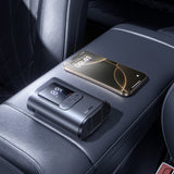 Baseus Car Compressor Gotrip VA1 Super Mini (C0119501), Wireless, cu Display, 19 Cylinder, Auto-Stop, 82W, Cosmic Negru