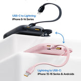 Baterie Externa Baseus Enerfill FC21 Qpow 3 Ultra (E0027Q00), cu Detasabil Cable, 10000mAh, 45W, USB, USB-C, Negru