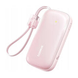 Baterie Externa Baseus Enerfill FC21 Qpow 3 Ultra (E0027Q02), Detasabil Cable, 10000mAh, 45W, Afisaj Digital, Roz
