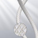 Cablu Baseus de date (Catlgd-A02), Type-C to Lightning, 20W, Incarcare rapida, Braided, 2m, alb