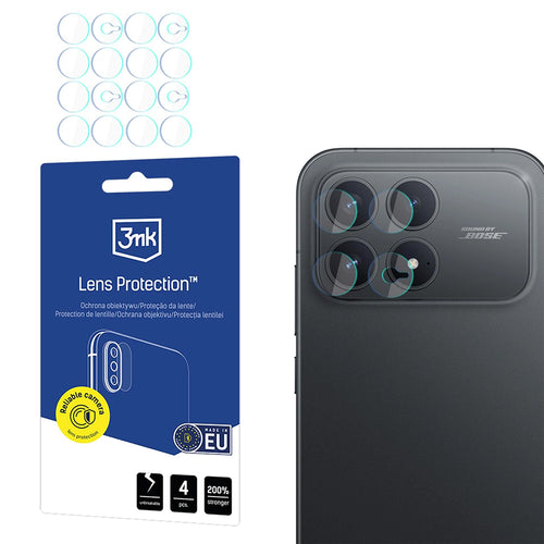 Folie de protectie pentru Xiaomi POCO F8 Pro, 3mk Lens Protection (4 pack)
