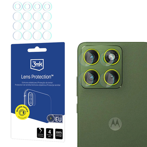 Folie de protectie pentru Motorola Edge 70, 3mk Lens Protection (4 pack)