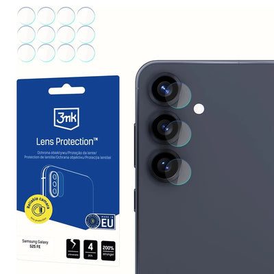 Folie de protectie pentru Samsung Galaxy S25 FE, 3mk Lens Protection (4 pack)