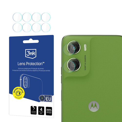 Folie de protectie pentru Motorola Moto G06, 3mk Lens Protection (4 pack)
