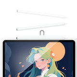 Stylus pen Acefast (V2), pentru iPad, Functie auto sleep, Indicator LED, alb