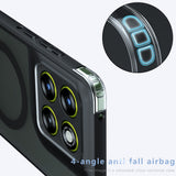 Husa pentru Motorola Edge 70, Techsuit PureFrost MagSafe, negru frost