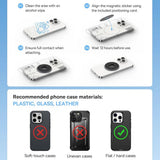 Suport bicicleta Baseus Bike Suport Telefon PrimeTrip VB1 (C0013D00), Magnetic, Aluminium Alloy, negru