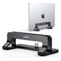 UGREEN Vertical Laptop Stand LP258 (25706), reglabil Width 0.5-1inch, Anti-Slip, Anti-Scratch Pads, Aluminum, Negru