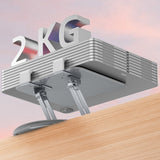 Suport de birou Yesido Suport de birou (C293), pentru Tablet, Good Heat Releasing, Folding Design, Aliaj aluminiu, argintiu