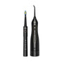 Periuta de dinti electrica Bitvae dinti electrica (E11) + Irigator oral (F5020E), Ultrasonic, 2x4 Heads, 5 Brush Modes, 3 Irrigate Modes, negru