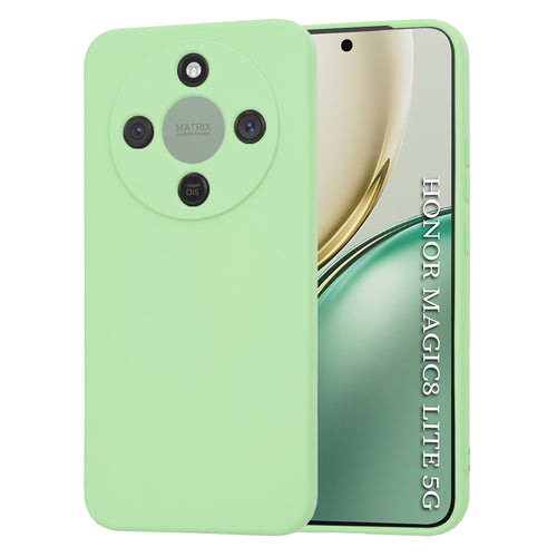 Husa pentru Honor Magic8 Lite, Techsuit SoftFlex, verde deschis