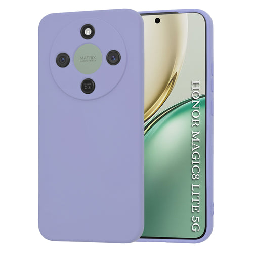 Husa pentru Honor Magic8 Lite, Techsuit SoftFlex, violet