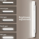 Yesido Wireless Reading Light (DH11), Type-C, 3600mAh, Multi-Angle reglabil, 5 Levels of Brightness, Alb