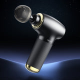 Aparat de Masaj Yesido Mini Portabil Massager Gun (MG02), Type-C, 4 Speed Level, 3200RPM, 1500mAh, 10W, Negru