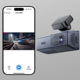 Yesido Dash Camera (KM22), 120° Wide-Angle Lens, 1080P Dual-Channel Recording, Negru