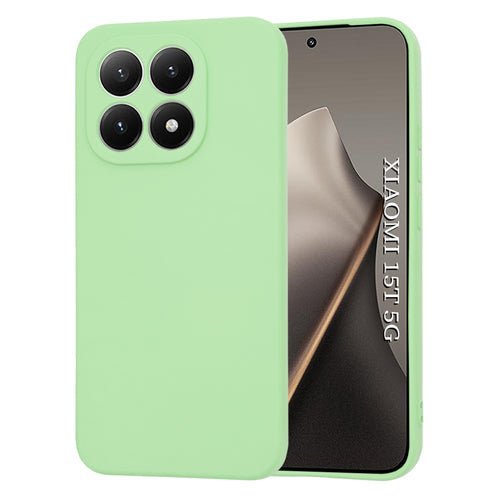 Husa pentru Xiaomi 15T, Techsuit SoftFlex, verde deschis