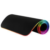 Proove Mouse Pad Offland (MPOF00022401), pentru Gaming, USB to USB-C, RGB-backlit, Slim, Flexible, 800x300x4mm, 1.8m, Negru