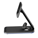 Incarcator wireless Proove Energy Fold (WSEF15010001), MagSafe, 3in1, pentru iPhone, AirPods, Apple Watch, 15W, negru