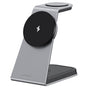 Incarcator wireless Proove Omni Power (WSOP15020003), MagSafe, 3in1, pentru iPhone, AirPods, Apple Watch, 15W, gri