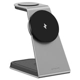 Incarcator wireless Proove Omni Power (WSOP15020003), MagSafe, 3in1, pentru iPhone, AirPods, Apple Watch, 15W, gri