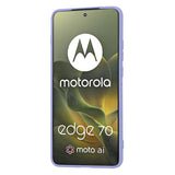 Husa pentru Motorola Edge 70, Techsuit SoftFlex, violet
