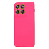 Husa pentru Motorola Edge 70, Techsuit SoftFlex, fucsia