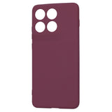Husa pentru Motorola Edge 70, Techsuit SoftFlex, bordo