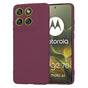 Husa pentru Motorola Edge 70, Techsuit SoftFlex, bordo