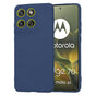 Husa pentru Motorola Edge 70, Techsuit SoftFlex, bleumarin