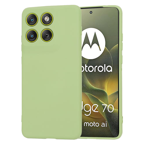 Husa pentru Motorola Edge 70, Techsuit SoftFlex, verde