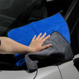 Proove Car Washing Towel Carshine (2 pack) (AACR30000003), High-Quality Microfiber, pentru Detailing, 30x30cm, Albastru