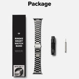 Curea pentru Apple Watch 6 44mm, Ringke Metal One Air, argintiu