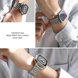 Curea pentru Apple Watch 6 44mm, Ringke Metal One Air, argintiu