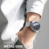 Curea pentru Samsung Galaxy Watch8 40mm, Ringke Metal One Air, argintiu