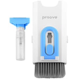 Proove Multifunctional Cleaning Set Mr. Cleaner (MCS00000802), pentru Laptop, Phone cu Stand, Retractabil Brush, Alb