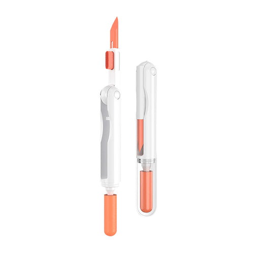 Proove Multifunctional Cleaning Set Mr. Cleaner (MCP00000302), 3in1 pentru Laptop, Phone, Keyboard, Earbuds, pliabil, Alb